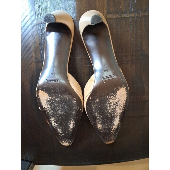 Coach Beige Leather Sandals - Picture 6 of 9